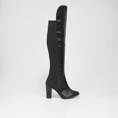 Imagem de Bota Over The Knee Beira Rio Salto Bloco Alto Feminina-Feminino