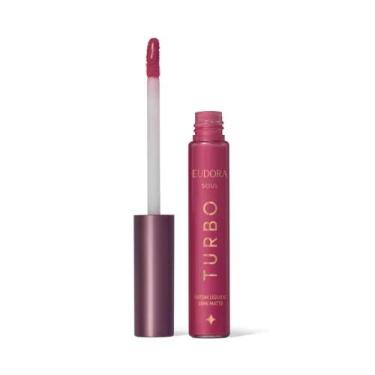 Imagem de Eudora Batom Soul Líquido Semi Mate Rosa Pink Turbinado - 5ml