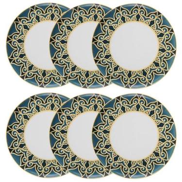 Imagem de Jogo de 6 Pratos Rasos 26 Cm Oxford Flat Gálata