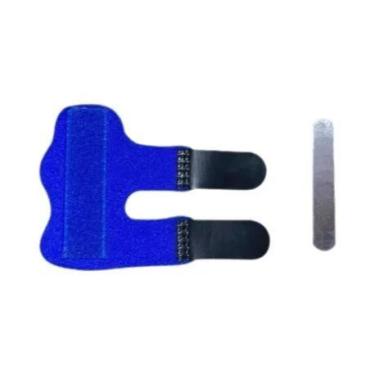 Imagem de Tala De Dedo Ajustável Em Alumínio Leve Para Suporte E Alívio De Dedos