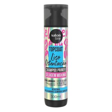 Imagem de Shampoo Primer Salon Line Top Coat Liso Ostentação Selagem Máxima 300m