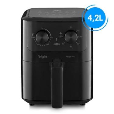 Imagem de Air Fryer Elgin Quad Fry 4,2L 1400W Black 110v, 110V
