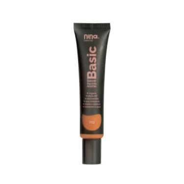 Imagem de Base Líquida Nina Makeup Matte Basic COR 7