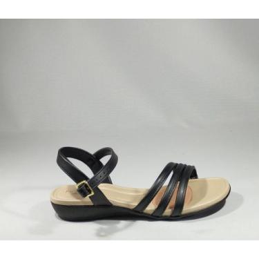 Imagem de Sandália Feminino Modare Ortopédica Napa - 7127.247 / (65253), Preto, 