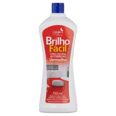 Imagem de Autobrilho Brilho Fácil Vermelha Líquida Em Frasco 750ml - CasaKm