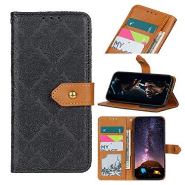 Imagem de For Sony 5 II European Floral Embossed Copper Buckle Horizontal Flip PU Leather Case with Holder & Card Slots & Wallet & Photo Frame