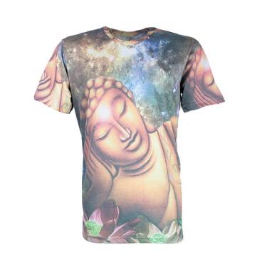 Imagem de Camiseta Estampada Buda Meditação Astral