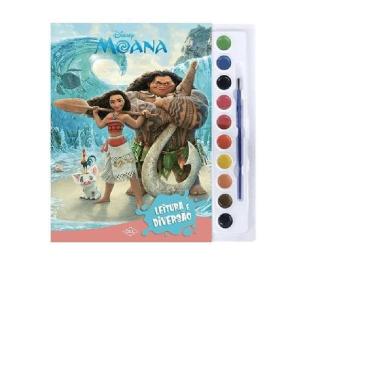 Imagem de Livro De Pintura Aquarela Moana D2505 - Dcl