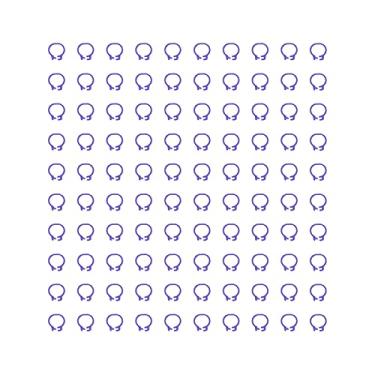 Imagem de Anéis de Pé de Pombos, Suprimentos de Pombos Resistentes ao Frio 0,51x0,47x0,20in Anéis de Pernas de Pombos para Identificação e Marcação de Pombos(Roxa)