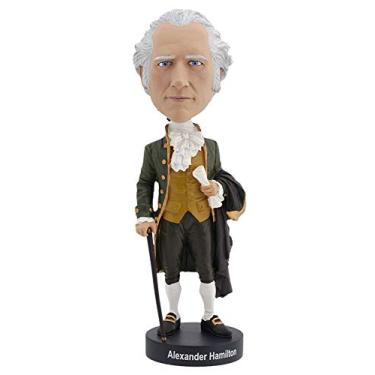 Imagem de Royal Bobbles Alexander Hamilton Bobblehead, Premium Polyresin Lifelike Figure, Unique Serial Number, Exquisite Detail