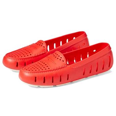 Imagem de Floafers Posh Driver Tênis aquático feminino, Vermelho/Branco Brilhante, 5