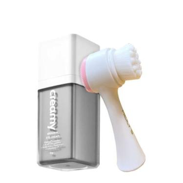 Imagem de Kit Creamy Eye Cream Redutor de Linhas e Escova de Limpeza Facial 2 em