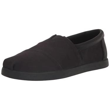 Imagem de TOMS Mocassim masculino Alpargata Forward, Preto/preto, 38