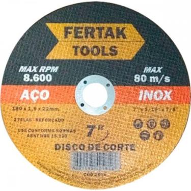 Imagem de Disco Sped/Inox Fertak 7X7/8X1.6