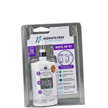 Imagem de 3 Refil Vela Filtro Água Lorenzetti Acqua Bella Vitale Rv-01