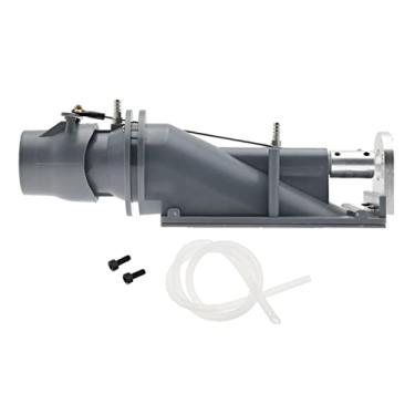Imagem de Hélice de bomba de jato de propulsão de água RC Jet Boat Peças Sobressalentes, RC Boats Modelo Acessório Atualização Substituição DIY Ejetor Turbo 4, Cinza
