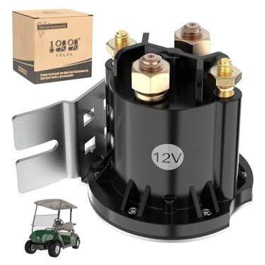 Imagem de 10L0L Substituição de solenoide elétrico de carrinho de golfe 12V para Yamaha G22 G23 G27 G28 G29 4 Terminal, OEM # 684-1261-212, 684-1251-212, JW1-H1950-00-00, JR3-H1950-00-00, JR3-H1950-00-00. 0