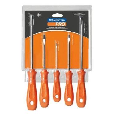 Imagem de Jogo de Chaves de Fenda 5 Peças - Tramontina Pro