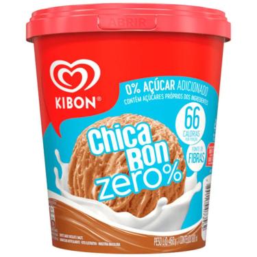 Imagem de Sorvete Chicabon Zero Açúcar Kibon 800ml