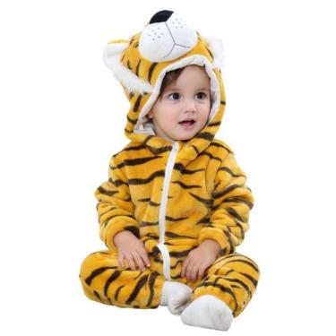 Imagem de Macacão Michley unissex para bebês e meninas, tigre, 24-30 meses