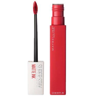 Imagem de Batom Líquido Longa Duração Maybelline SuperStay Matte Ink 5ml, Pionee