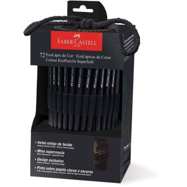 Imagem de Lapis De Cor Supersoft Faber Redondo 72 Cores Estojo Tecido