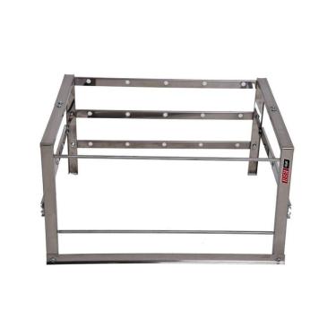 Imagem de Suporte 5 Espetos Inox Churrasqueira Alvenaria Issi Grill