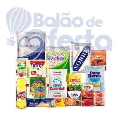 Imagem de Cesta Básica De Alimentos Plus Brasil Entrega Imediata - Higipack
