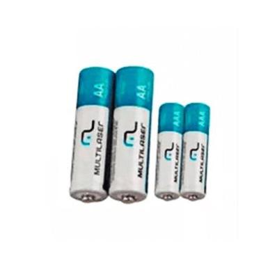 Imagem de Carregador de Pilhas com 4xaaa 4xaa Cb093 Multilaser