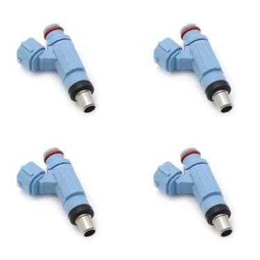 Imagem de Conjunto de 4 bicos injetores de combustível para Suzuki King Quad LT 700 LTA750XZ (2005-2013) - Peça de reposição para automóveis.