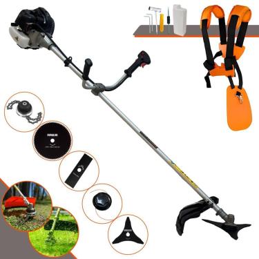 Imagem de Roçadeira Cg430b Anmax 43cc 1,7hp + Faca 3p 80d E Trimmer