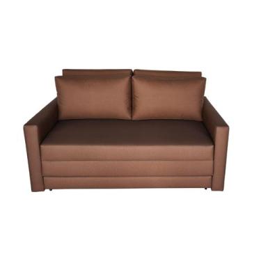 Imagem de Sofá  Cama Casal Tecido Acquablock Impermeável  160cm - 4R Estofados, 