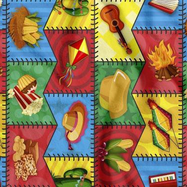 Imagem de Tnt Estampado Festa Junina - 5 Metros