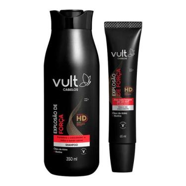 Imagem de Kit Shampoo e Tonico Antiqueda para Crescimento Cabelos Explosão de Fo