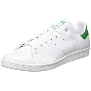 Imagem de adidas Originals Tênis de ginástica masculino Stan Smith, Core Ftwr Branco Ftwr, 39 BR