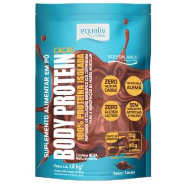 Imagem de Body Protein Isolado Cacau 1.2Kg - Equaliv