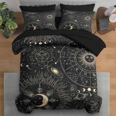 Imagem de Conjunto de Edredom Queen Astrology 7 Peças Pamnest
