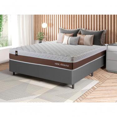 Imagem de Cama Box Molas Ensacadas Venice Casal 138x188 King House