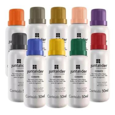 Imagem de Kit c/ 4 Corantes Para Tintas Base DAgua 50ml - Juntalider, 2 Roxo - 2
