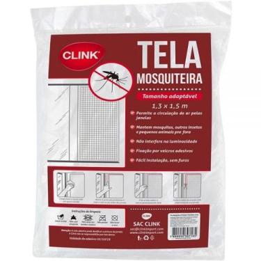 Imagem de Tela Mosquiteiro Proteção Janela 1,80cm X 1,50cm com Fita Aderente - c