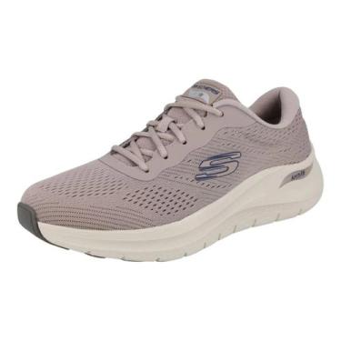 Imagem de Tenis Masculino Running Corrida Leve Arch Fit 2.0 Skechers, Taupe, 41