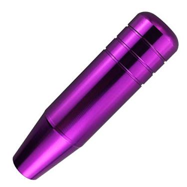 Imagem de Alavanca de câmbio de carro de liga de alumínio Abfer 5’s, alavanca de engrenagem pesada alavanca de câmbio de alavanca serve para a maioria dos veículos manuais automáticos universais, Purple