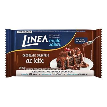Imagem de Kit Chocolate Culinário Ao Leite - Linea - 3 Unidades