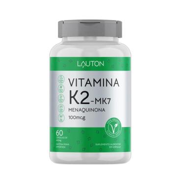 Imagem de Vitamina K2-Mk7 Menaquionina 100mcg 60 Cápsulas Lauton Nutrition Clinical Series-Unissex