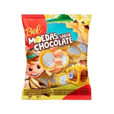 Imagem de Bel Moedas Sabor Chocolate 40g
