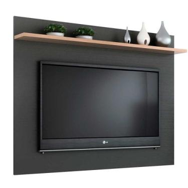 Imagem de Painel Benevello 40 Polegadas Em MDP Com Prateleira Quiditá, Grafite c