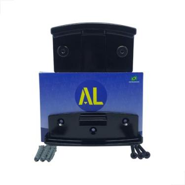 Imagem de Fechadura Bate Fecha V/A Furação Blindex 1571B Preto - AL