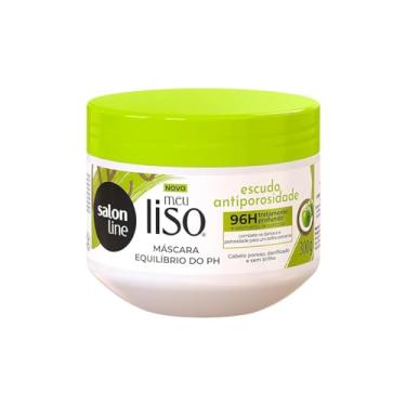 Imagem de Salon Line, Máscara Equilíbiro do PH, Meu Liso, Escudo Antiporosidade, Vegano - Para Cabelos Lisos, 300g