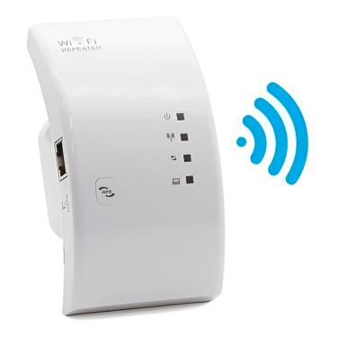 Imagem de Repetidor de Sinal Wifi Bivolt Alta Frequência Branco