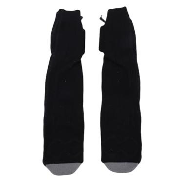 Imagem de Diydeg Meias Aquecidas, Aquecedor de Pés Lavável Recarregável para Homens e Mulheres, Meias Térmicas Elétricas Alimentadas por Bateria de 4000mAh para Inverno Ao Ar Livre, Esqui